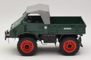 Mercedes Unimog 401 Zielony Schuco 1:18 00135 Metal — zdjęcie 4 z 8