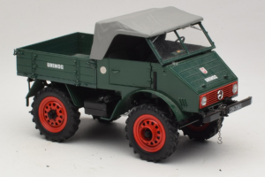 Mercedes Unimog 401 Zielony Schuco 1:18 00135 Metal — zdjęcie 6 z 8