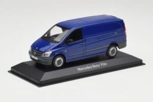 Mercedes Vito Atlantis Niebieski Minichamps 1:43 B66960525 Metal — zdjęcie 2 z 4