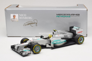 Mercedes W03 #8 N. Rosberg Mercedes AMG Petronas 2012 Minichamps 1:18 110120008 Metal — zdjęcie 7 z 7