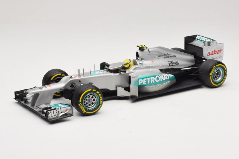 Mercedes W03 #8 N. Rosberg Mercedes AMG Petronas 2012 Minichamps 1:18 110120008 Metal