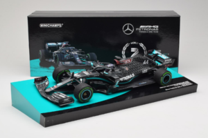 Mercedes W11 #44 L. Hamilton Mercedes AMG Petronas Turkish Grand Prix Winner World Champion 2020 Minichamps 1:18 113201444 Ży — zdjęcie 7 z 7