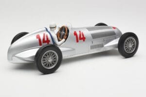 Mercedes W125 #14 Daimler-Benz AG M. von Brauchitsch 2nd Place German GP 1937 Minichamps 1:18 155373114 Metal — zdjęcie 2 z 6
