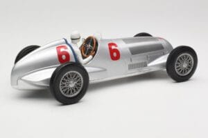 Mercedes W125 #6 Daimler-Benz AG R. Caracciola 2nd Place Eifel Race Nurburgring 1937 Minichamps 1:18 155373106 Metal — zdjęcie 2 z 6