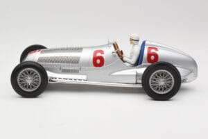 Mercedes W125 #6 Daimler-Benz AG R. Caracciola 2nd Place Eifel Race Nurburgring 1937 Minichamps 1:18 155373106 Metal — zdjęcie 3 z 6
