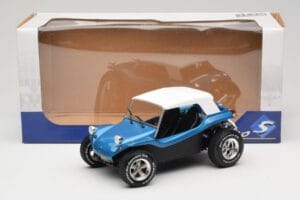 Meyers Manx Niebieski Miękki Dach Solido 1:18 S1802701 Metal — zdjęcie 6 z 6
