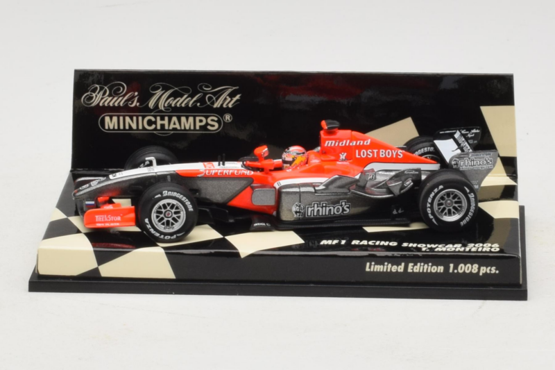 MF1 M16 #18 T. Monteiro MF1 Racing Showcar 2006 Minichamps 1:43 400060088 Metal