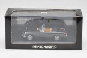 MGB Kabriolet Czarny Minichamps 1:43 430131030 Metal — zdjęcie 4 z 4