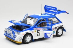 MG Metro 6R4 #5 T. Pond / R. Arthur Rally Monte Carlo 1986 Sun Star 1:18 5537 Metal — zdjęcie 2 z 8