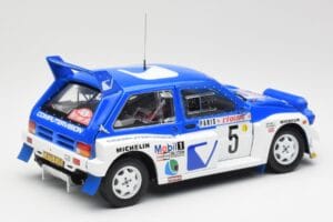 MG Metro 6R4 #5 T. Pond / R. Arthur Rally Monte Carlo 1986 Sun Star 1:18 5537 Metal — zdjęcie 3 z 8