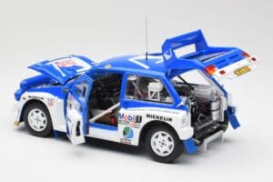 MG Metro 6R4 #5 T. Pond / R. Arthur Rally Monte Carlo 1986 Sun Star 1:18 5537 Metal — zdjęcie 5 z 8