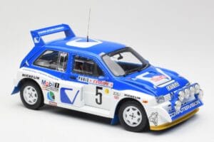 MG Metro 6R4 #5 T. Pond / R. Arthur Rally Monte Carlo 1986 Sun Star 1:18 5537 Metal — zdjęcie 6 z 8