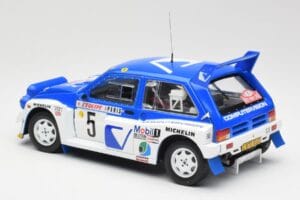 MG Metro 6R4 #5 T. Pond / R. Arthur Rally Monte Carlo 1986 Sun Star 1:18 5537 Metal — zdjęcie 7 z 8