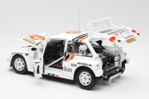 MG Metro 6R4 #8 P. Eklund / D. Whittock Rally Finland 1986 Sun Star 1:18 5536 Metal — zdjęcie 5 z 8
