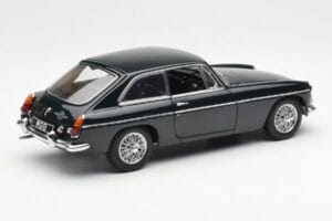 MGB GT Mk2 Coupe Racing Zielony AUTOart 1:18 76602 Metal — zdjęcie 3 z 8