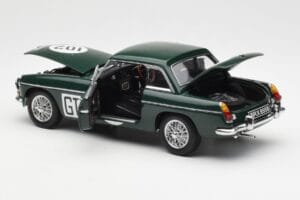 MGB GT Mk2 Nurburgring Zielony AUTOart 1:18 86781 Metal — zdjęcie 5 z 8