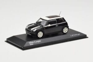 MINI Cooper R50 Czarny Minichamps 1:43 431138101 Metal — zdjęcie 3 z 5