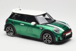 MINI Cooper F56 JCW British Racing Zielony Otto 1:18 OT1098 Żywica — zdjęcie 4 z 6