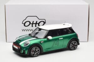 MINI Cooper F56 JCW British Racing Zielony Otto 1:18 OT1098 Żywica — zdjęcie 6 z 6