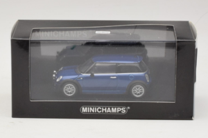 Mini Cooper One R50 Aero Niebieski Minichamps 1:43 431138270 Metal — zdjęcie 4 z 4