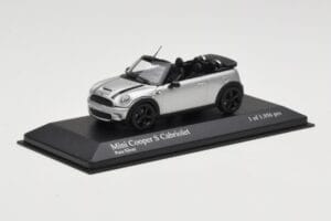 Mini Cooper S R57 Kabriolet Srebrny Minichamps 1:43 431138830 Metal — zdjęcie 2 z 6