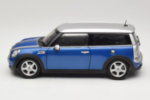 Mini Cooper S Clubman R55 Niebieski & Srebrny Kyosho 1:18 80430421048 Metal — zdjęcie 4 z 8