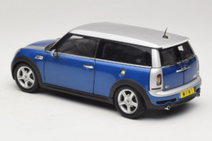 Mini Cooper S Clubman R55 Niebieski & Srebrny Kyosho 1:18 80430421048 Metal — zdjęcie 7 z 8