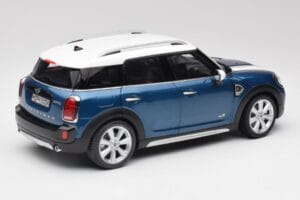 Mini Countryman F60 Island Niebieski & Biały Kyosho 1:18 80432447940 Metal — zdjęcie 3 z 8