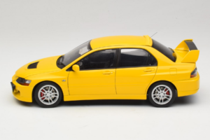 Mitsubishi Lancer Evolution IX GSR Żółty AUTOart 1:18 77192 Metal — zdjęcie 4 z 8