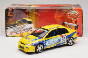 Mitsubishi Lancer EVO VII Fast & Furious Tokyo Drift Joyride 1:18 53607B Metal — zdjęcie 6 z 6