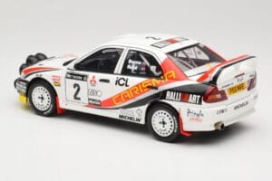 Mitsubishi Carisma GT Group N2 R. Burns / R. Reid RAC Rally 1997 Biały Otto 1:18 OT1192 Żywica — zdjęcie 5 z 6