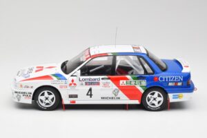 Mitsubishi Galant VR-4 #4 A. Vatanen RAC Rally 1990 IXO 1:18 18RMC192B Metal — zdjęcie 3 z 6