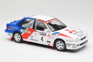 Mitsubishi Galant VR-4 #4 A. Vatanen RAC Rally 1990 IXO 1:18 18RMC192B Metal — zdjęcie 4 z 6