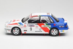 Mitsubishi Galant VR-4 #9 K. Eriksson / S. Parmander RAC Rally 1990 IXO 1:18 18RMC192A Metal — zdjęcie 3 z 6