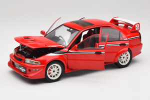 Mitsubishi Lancer Evo VI Tommi Makinen Edition Czerwony AUTOart 1:18 77156 Metal — zdjęcie 2 z 8