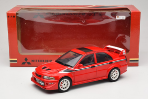 Mitsubishi Lancer Evo VI Tommi Makinen Edition Czerwony AUTOart 1:18 77156 Metal — zdjęcie 8 z 8