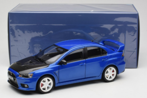 Mitsubishi Lancer Evolution X Niebieski OEM 1:18 MLE01 Metal — zdjęcie 8 z 8