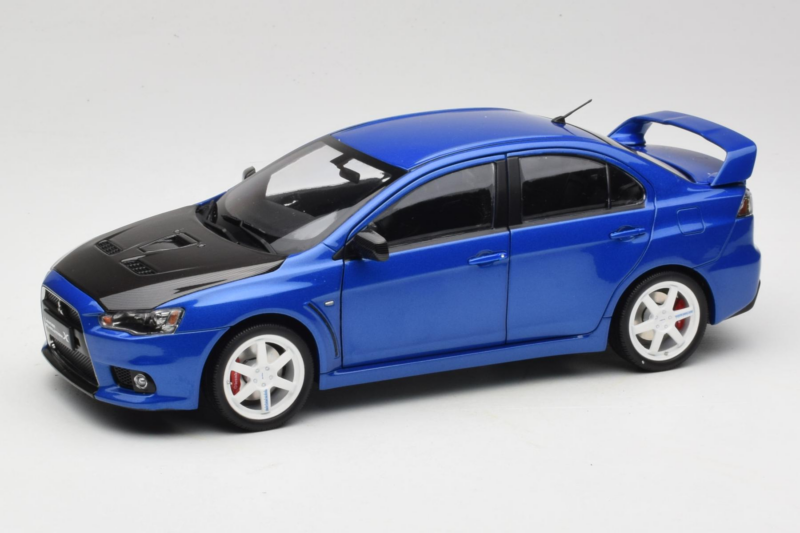 Mitsubishi Lancer Evolution X Niebieski OEM 1:18 MLE01 Metal