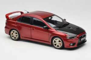 Mitsubishi Lancer Evolution X Czerwony OEM 1:18 MLE02 Metal — zdjęcie 6 z 8