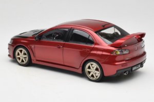 Mitsubishi Lancer Evolution X Czerwony OEM 1:18 MLE02 Metal — zdjęcie 7 z 8
