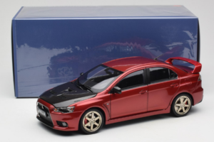 Mitsubishi Lancer Evolution X Czerwony OEM 1:18 MLE02 Metal — zdjęcie 8 z 8