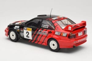 Mitsubishi Lancer Evolution VI #2 Y. Kataoka / S. Hayashi Winner Rally Canberra 1999 AUTOart 1:18 89942 Metal — zdjęcie 7 z 8