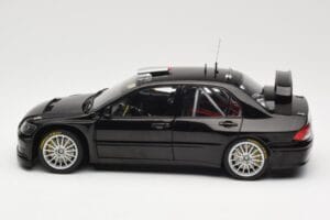 Mitsubishi Lancer Evolution WRC Plain Body Czarny AUTOart 1:18 80528 Metal — zdjęcie 4 z 8