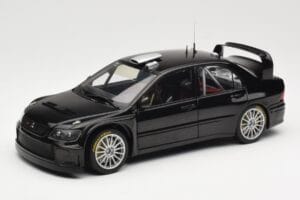 Mitsubishi Lancer Evolution WRC Plain Body Czarny AUTOart 1:18 80528 Metal