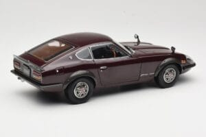 Nissan Fairlady 240Z-G S30 Bordowy Kyosho 1:18 08212M Metal — zdjęcie 3 z 8