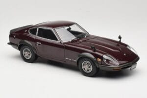 Nissan Fairlady 240Z-G S30 Bordowy Kyosho 1:18 08212M Metal — zdjęcie 6 z 8
