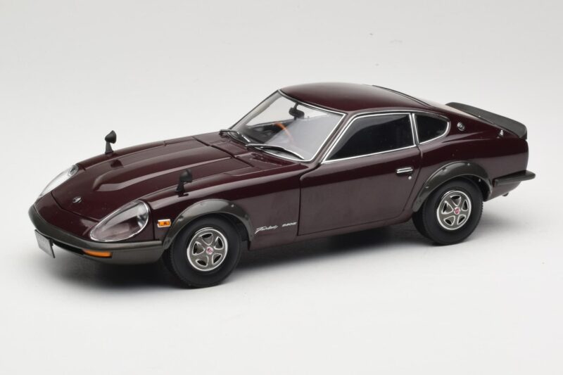 Nissan Fairlady 240Z-G S30 Bordowy Kyosho 1:18 08212M Metal