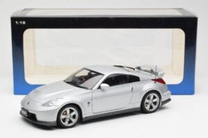 Nissan Fairlady Z Z34 NISMO Type 380RS Srebrny AUTOart 1:18 77401 Metal — zdjęcie 8 z 8