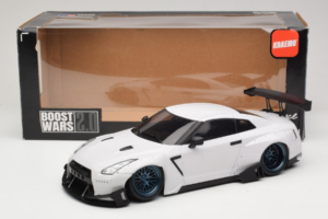 Nissan GT-R R35 Boost Wars 2 Biały Jp Kraemo 1:18 KRAEMO001 Metal — zdjęcie 7 z 7