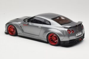 Nissan GT-R R35 Prior Design Szary GT Spirit 1:18 GT243 Żywica — zdjęcie 5 z 6